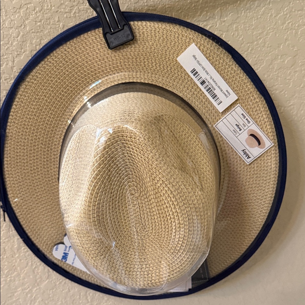 Chic Beige Women's Straw Hat